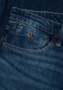 London Regenerative Koyu Mavi Denim Jean Pantolon  фото 13