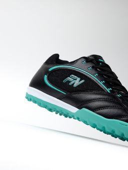 Детские шиповки FN Core Kid (TF) (Black/Teal)