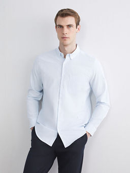 Regular Fit Uzun Kollu Arm?rl? Erkek G?mlek