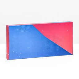 Цена за 5 шт. Подарочная коробка под плитку шоколада, без окна 23 Февраля, 17?8?1.4 см