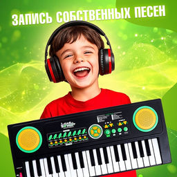 Синтезатор Супер музыкант с микрофоном, 37 клавиш, работает от сети и от батареек - Zabiaka фото 5