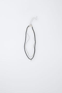 PACK OF TWO HEART NECKLACES