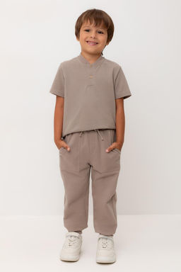 Crockid _ КР 400661/коричневый к554 брюки для мал  фото 2