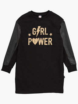 Платье для девочки подростка с принтом UD 7751 черный - Mini maxi фото 8