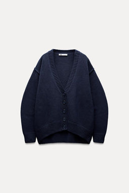 PLEATED SLEEVE KNIT CARDIGAN - Zara фото 6