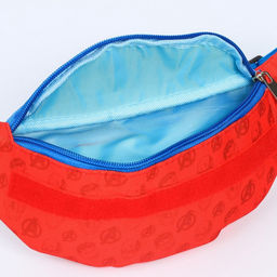 Сумка поясная детская для мальчика, 25×6×13 см, Мстители