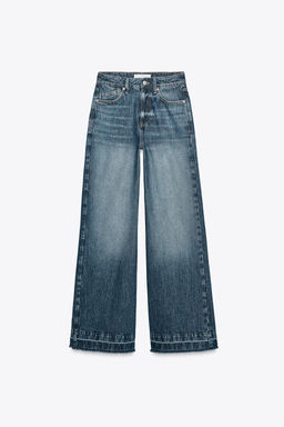 Z1975 WIDE LEG HIGH-RISE JEANS - Zara фото 5