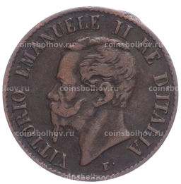 1 чентезимо 1861 года M Италия