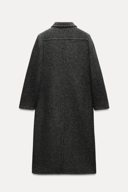 ZW COLLECTION MANTECO WOOL BLEND COAT - Zara фото 6
