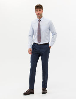 A__k Mavi Regular Fit Uzun Kollu Klasik G_mlek - Pierre cardin фото 11