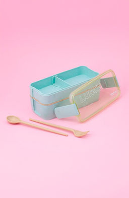 Ланчбокс "Convenient", green, 2 яруса (750 мл)