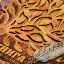 Родословная книга «Перо», 66 листов, 20 х 25 см.