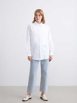 Straight Fit Kad?n Jean Pantolon