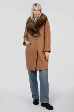 Мех натуральный (песец) Пальто утепленное Термофинн 100 г - El podio фото 12