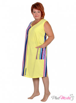 Халат Модель №1336 размеры 44-84 - Plusmoda фото 6