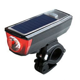 Фонарь передний COMIRON SUNPOWER корпус: ABS, IPX4; свет: T6, 350lm аккум: 2000 mAh USB сигнал 120Дб POWER BANK полная зарядка от солнца /уп 9/80/ - ГалеонТрейд фото 13
