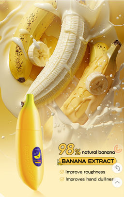 Увлажняющий крем для рук с ароматом банана - Sadoer фото 8