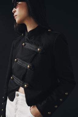 CHAQUETA ALAMARES ZW COLLECTION / Negro - Zara фото 5