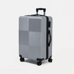 Чемодан малый 24 кодовый замок, цвет серебряный - Simaland фото 3