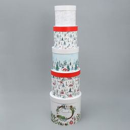 Набор подарочных коробок 5 в 1 Чудес и волшебства, 13 14 19.5 22 см - Дарите счастье фото 17