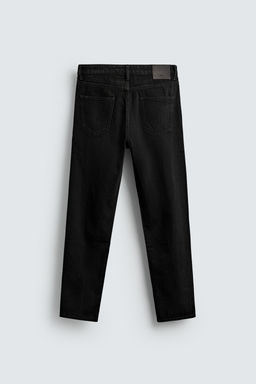 JEANS SLIM TAPERED FIT / Negro - Zara фото 8