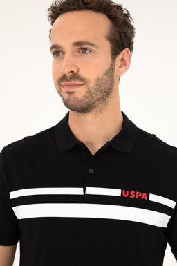U. S. Polo Assn / Мужская черная футболка - U.s. polo assn фото 2
