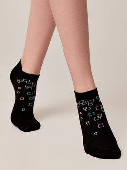 Цена за 2 пары Носки короткие Conte Elegant, черный