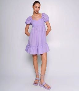 Платье #ОКТ085004, сиреневый