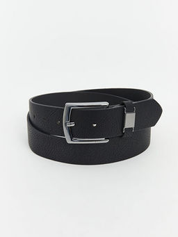 Deri G?r?n?ml? Erkek Kemer