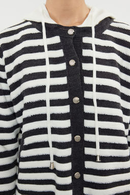 Antrasit Kapusonlu Triko H?rka TWOAW25HI00070 - Trendyolmilla фото 5