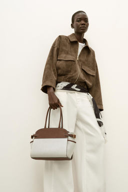 BOLSO CITY COMBINADO HEBILLAS / Beige claro - Zara фото 2