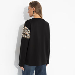 Лонгслив в стиле сolor block, Идеальная гармония (фэшн) - Charutti фото 5