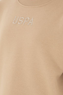 Женский свитшот песочного цвета - U.s. polo assn фото 7