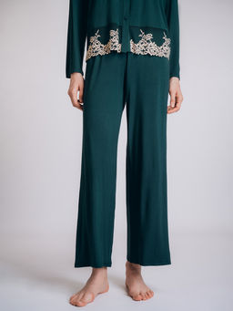 Женская пижама зеленая (Арт. 5116TCCA) - Indefini фото 4