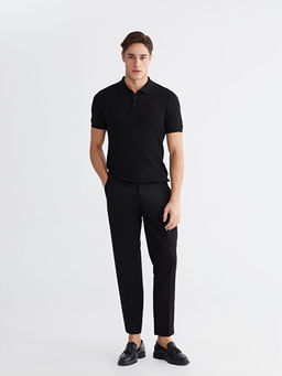 Polo Yaka Erkek Triko Kazak