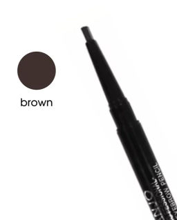 Eyebrow Pencil Triangular Brown - Треугольный карандаш для бровей коричневый, 1 шт
