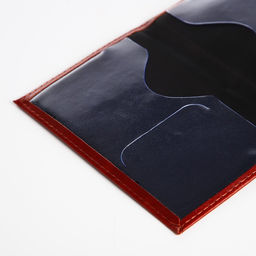 Обложка для паспорта, цвет светло-коричневый - Simaland фото 5