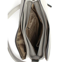 Сумка женская искусственная кожа ADEL-230/4в/ММ, 5отд. плеч/рем. серый св флотер 259196