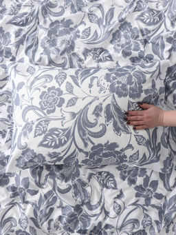 КПБ LoveLife евро Цветы 200х220 см, 220х240 см, 50х70 см-2 шт, 75гр/м2, микрофибра  фото 4