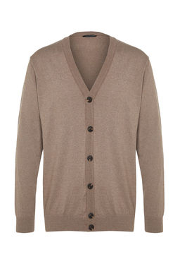 TRENDYOL MAN Vizon Slim Fit Pamuklu V Yaka Dugmeli H?rka TMNAW21HI0274 - Trendyolmilla фото 6