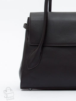 Сумка женская кожаная 2424Y coffee Polina&Eiterou