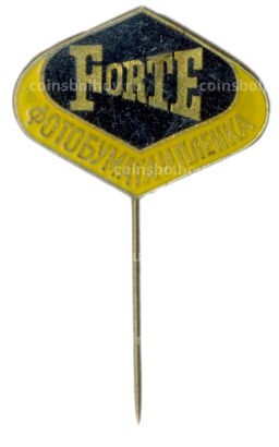 Значок рекламный FORTE