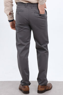 Gri Erkek Gabardin Dokulu Kumas Pantolon TMNAW26PL00026