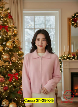 Кофта женская на молнии