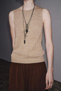 RUSTIC KNIT TOP - Zara фото 8