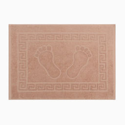 Полотенце махровое для ног 50х70см, бежевый 100% хлопок, 400 г/м - Текстиль центр фото 2