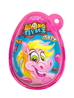 Печенье с шоколадной пастой и игрушкой Шокоприз XXL: Няшка - Коняшка, 30 г - Simaland фото 2