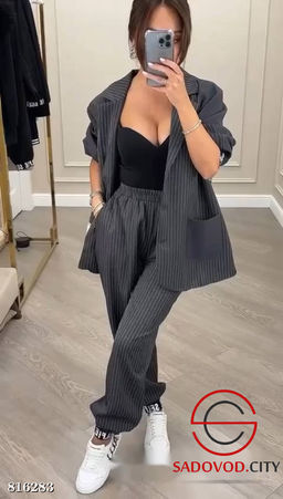 Костюм двойка в стиле спорт-шик - Bruno фото 2