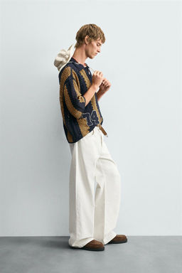 CROCHET PATCH SHIRT - Zara фото 4