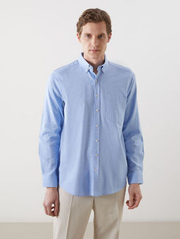 Regular Fit Uzun Kollu Oxford Erkek G?mlek